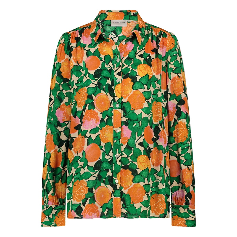 Dames Blouse Coco Fabienne Chapot GROEN DESSIN
