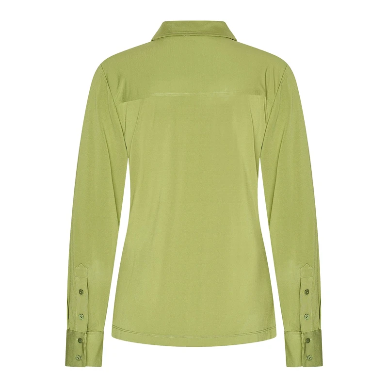 Dames Blouse CS13-25090 Claudia Strater GROEN
