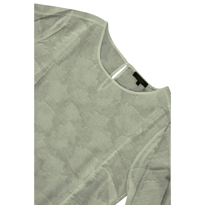 Dames Blouse CS14-24018 Claudia Strater KHAKIGROEN