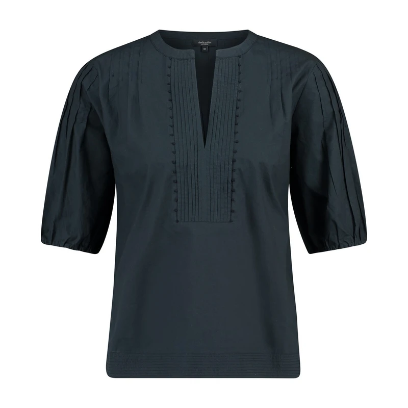 Dames Blouse CS14-25155 Claudia Strater ZWART