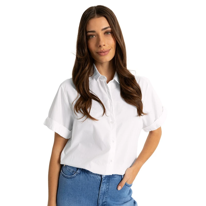 Dames Blouse CS14-25353 Claudia Strater Wit
