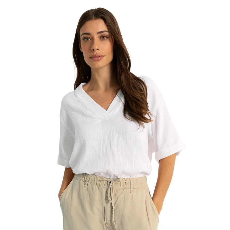 Dames Blouse CS14-25369 Claudia Strater Wit