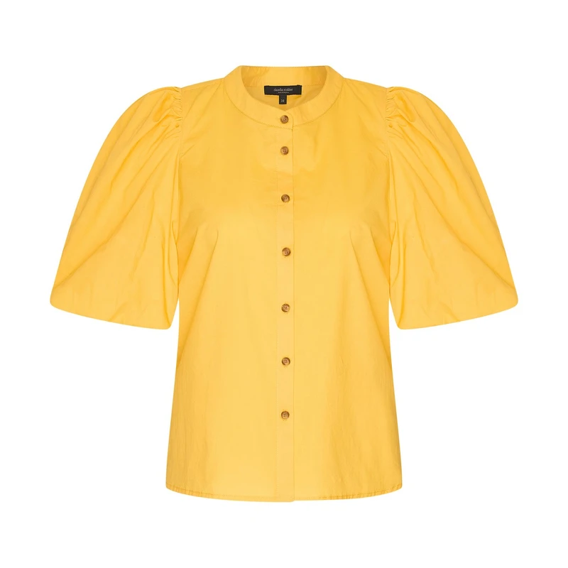 Dames Blouse CS14-25433 Claudia Strater GEEL