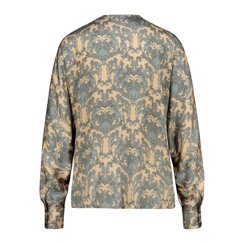Dames Blouse CS23-14546 Claudia Strater LICHT GRIJS