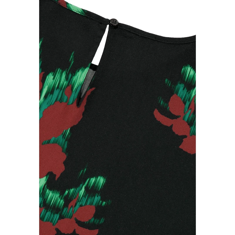 Dames Blouse CS23-14555 Claudia Strater ZWART