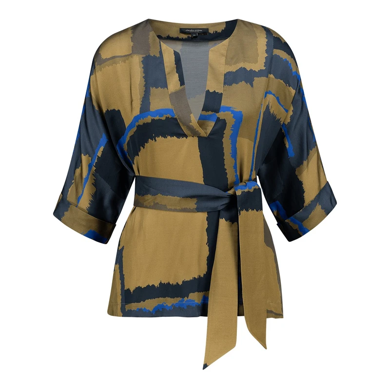 Dames Blouse CS23-14565 Claudia Strater NAVY