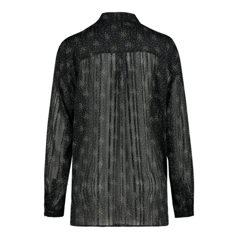Dames Blouse CS23-14578 Claudia Strater ZWART