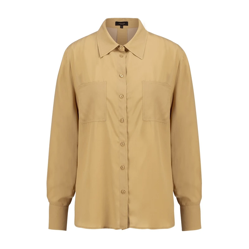 Dames Blouse CS23-14580 Claudia Strater TAUPE