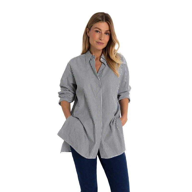 Dames Blouse CS24-14501 Claudia Strater NAVY