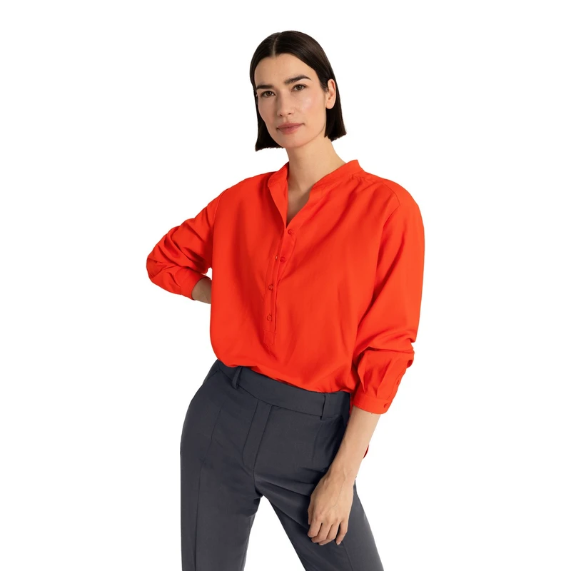 Dames Blouse CS24-14503 Claudia Strater ROOD
