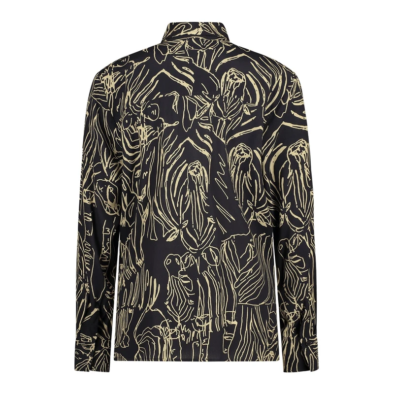 Dames Blouse CS24-14504 Claudia Strater NAVY