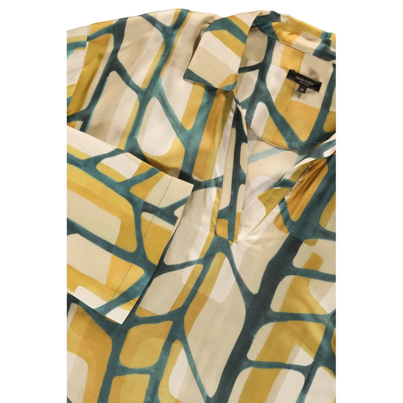 Dames Blouse CS24-14510 Claudia Strater PETROL