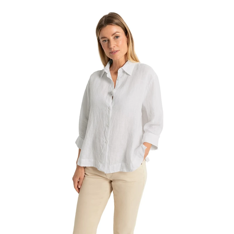Dames Blouse CS24-14529 Claudia Strater Wit