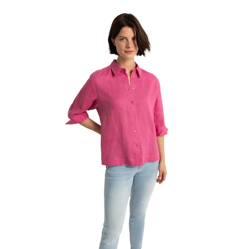 Dames Blouse CS24-14529 Claudia Strater FUCHSIA