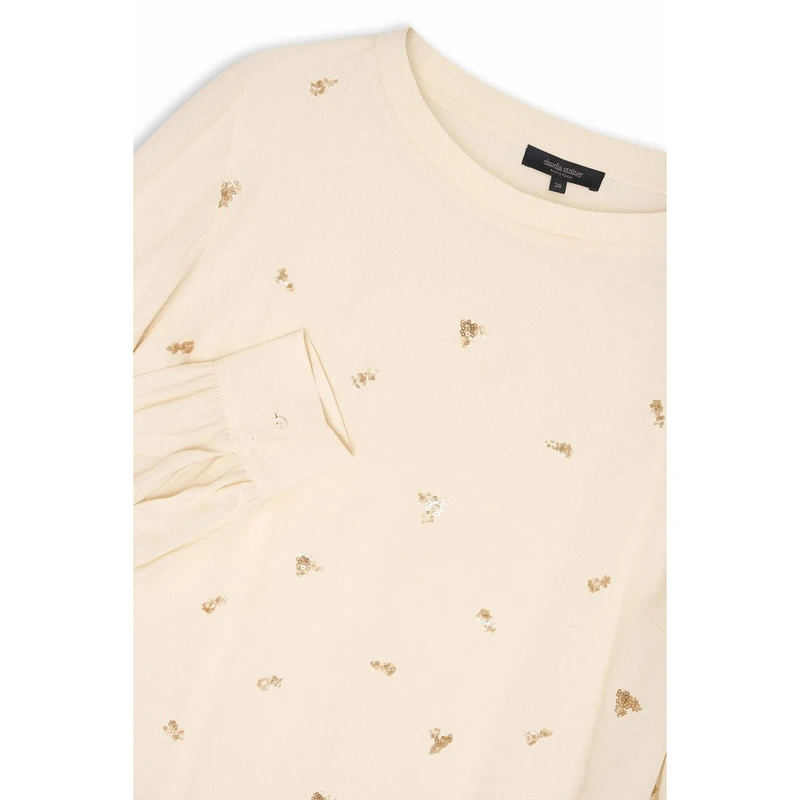 Dames Blouse CS25-14503 Claudia Strater ECRU