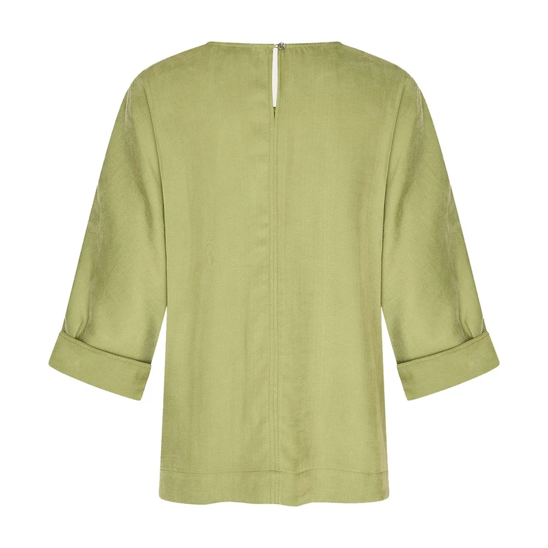 Dames Blouse CS25-14505 Claudia Strater GROEN