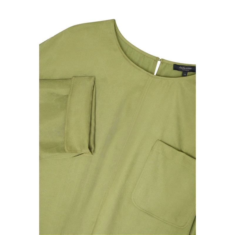 Dames Blouse CS25-14505 Claudia Strater GROEN