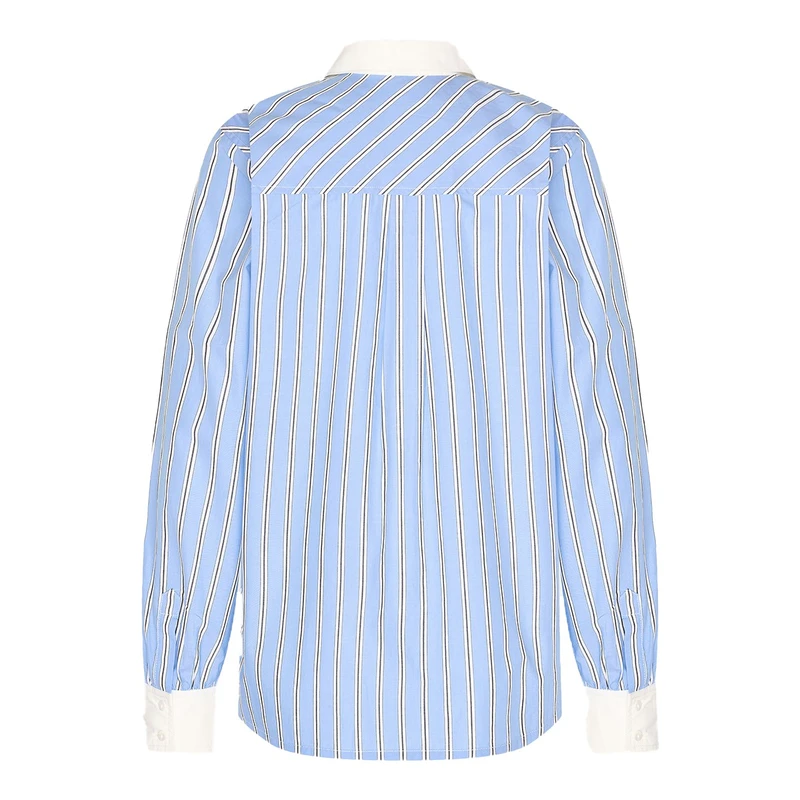 Dames Blouse CS25-14511 Claudia by Claudia Strater BLEU
