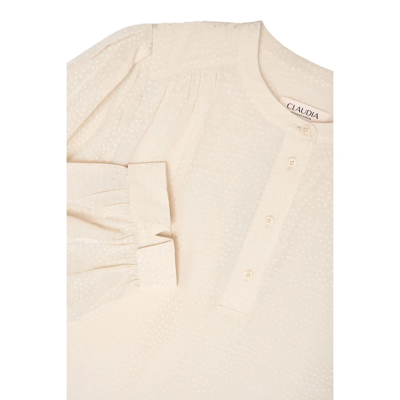 Dames Blouse CS25-14512 Claudia by Claudia Strater ECRU