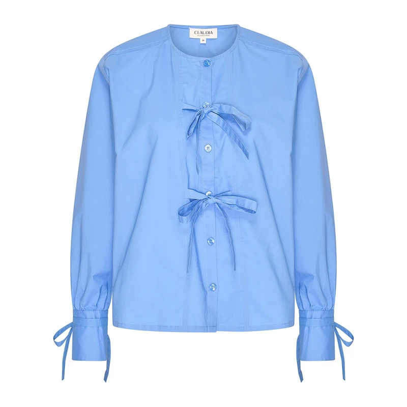 Dames Blouse CS25-14514 Claudia by Claudia Strater BLEU
