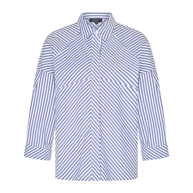 Dames Blouse CS25-14515 Claudia by Claudia Strater Wit