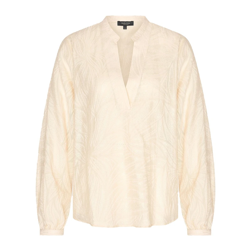 Dames Blouse CS25-14520 Claudia Strater ECRU