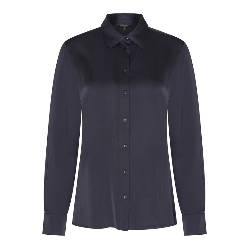 Dames Blouse CS25-14522 Claudia by Claudia Strater NAVY