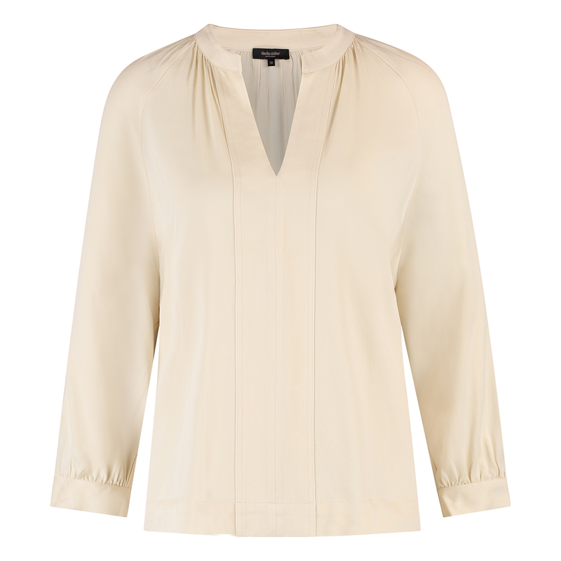 Dames Blouse CS25-14523 Claudia Strater ECRU