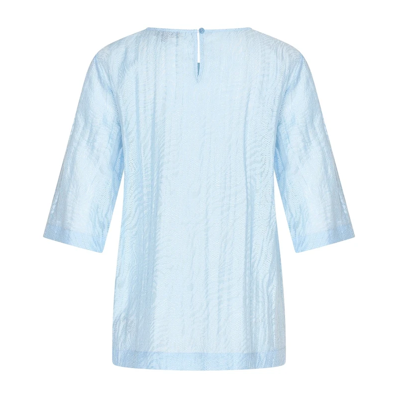 Dames Blouse CS25-14526 Claudia Strater BLEU