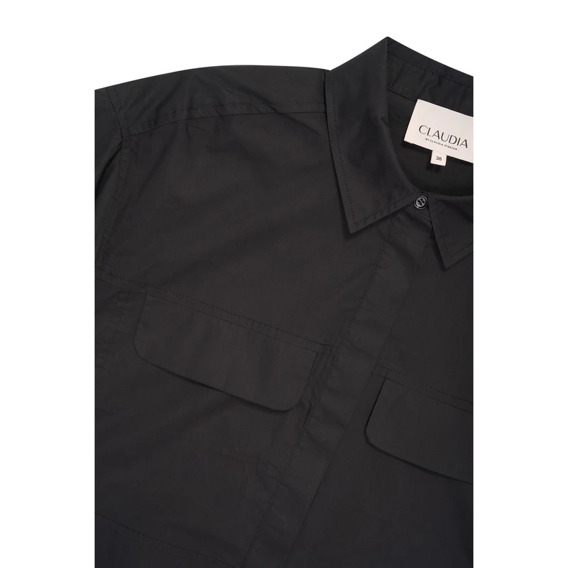 Dames Blouse CS25-14529 Claudia by Claudia Strater ZWART