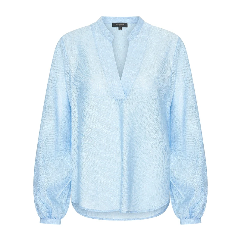 Dames Blouse CS25-14541 Claudia Strater BLEU