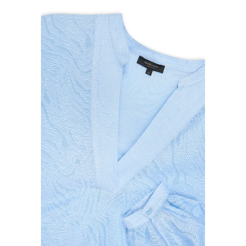 Dames Blouse CS25-14541 Claudia Strater BLEU