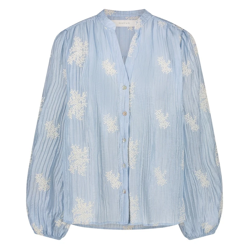Dames Blouse DAAN BLOUSE Nukus BLEU