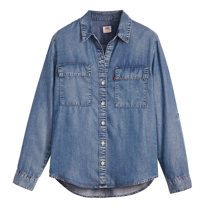 Dames Blouse DOREEN Levi's MID BLUE DENIM