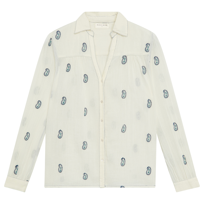 Dames Blouse DYLAN Maison Hotel OFF-WHITE