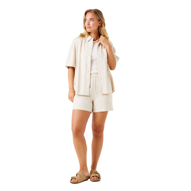Dames Blouse E50236 Garcia BEIGE