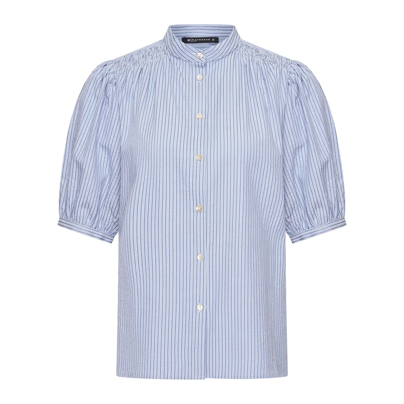 Dames Blouse EX14-25198 Expresso BLEU