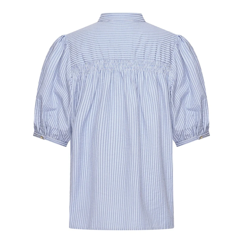 Dames Blouse EX14-25198 Expresso BLEU