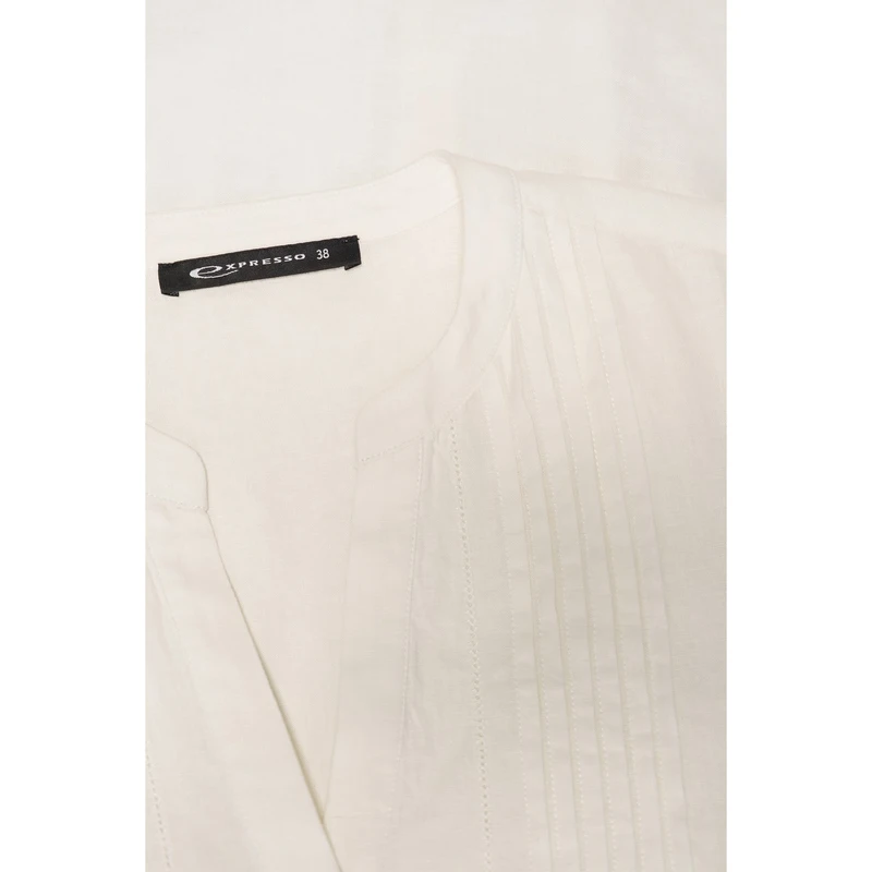Dames Blouse EX14-25202 Expresso Wit