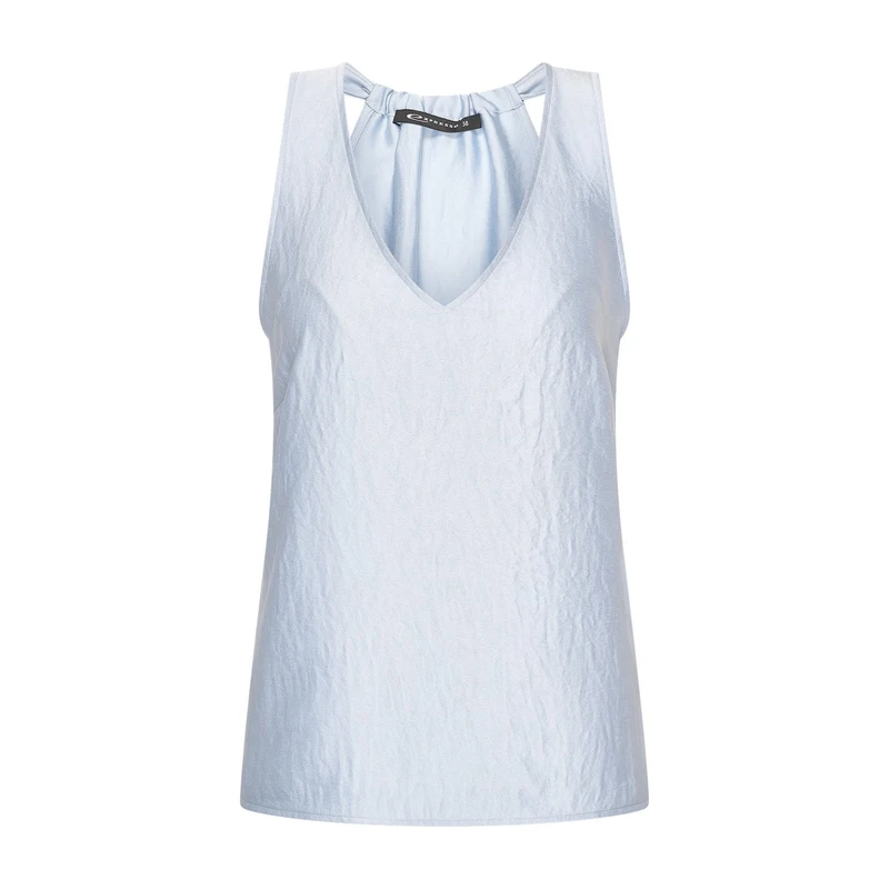 Dames Blouse EX14-25244 Expresso BLEU