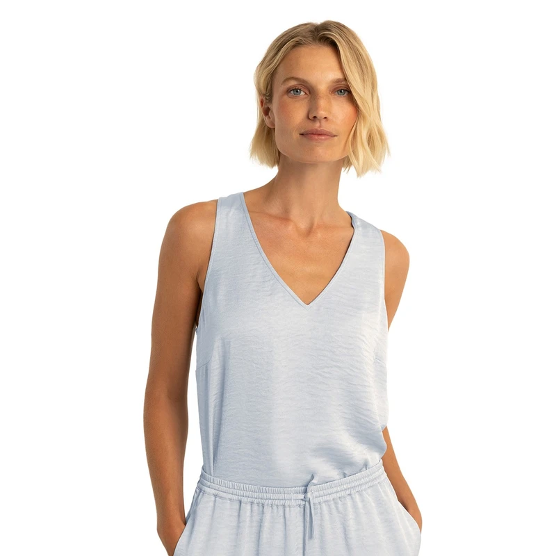 Dames Blouse EX14-25244 Expresso BLEU