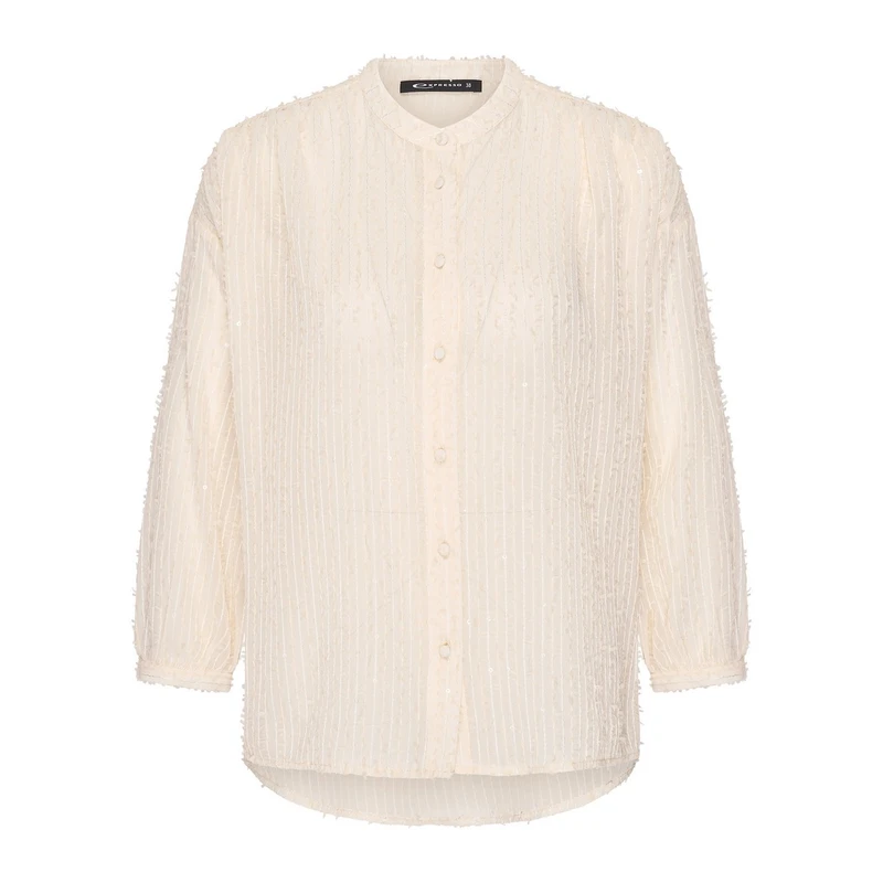 Dames Blouse EX14-25259 Expresso OFF-WHITE