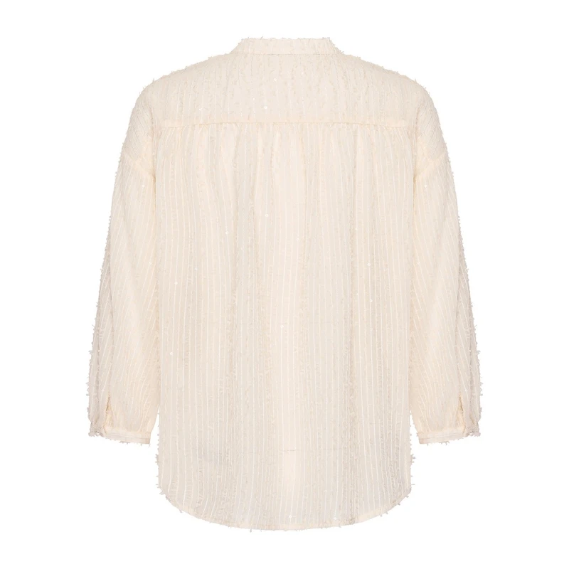 Dames Blouse EX14-25259 Expresso OFF-WHITE