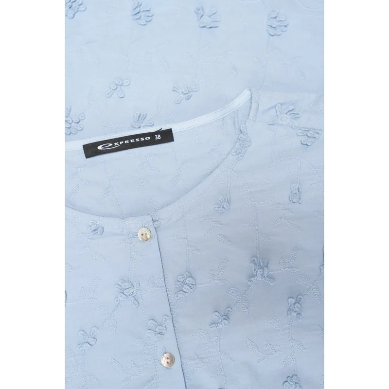 Dames Blouse EX14-25290 Expresso BLEU
