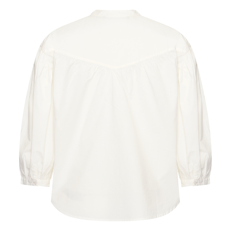 Dames Blouse EX14-25291 Expresso Wit