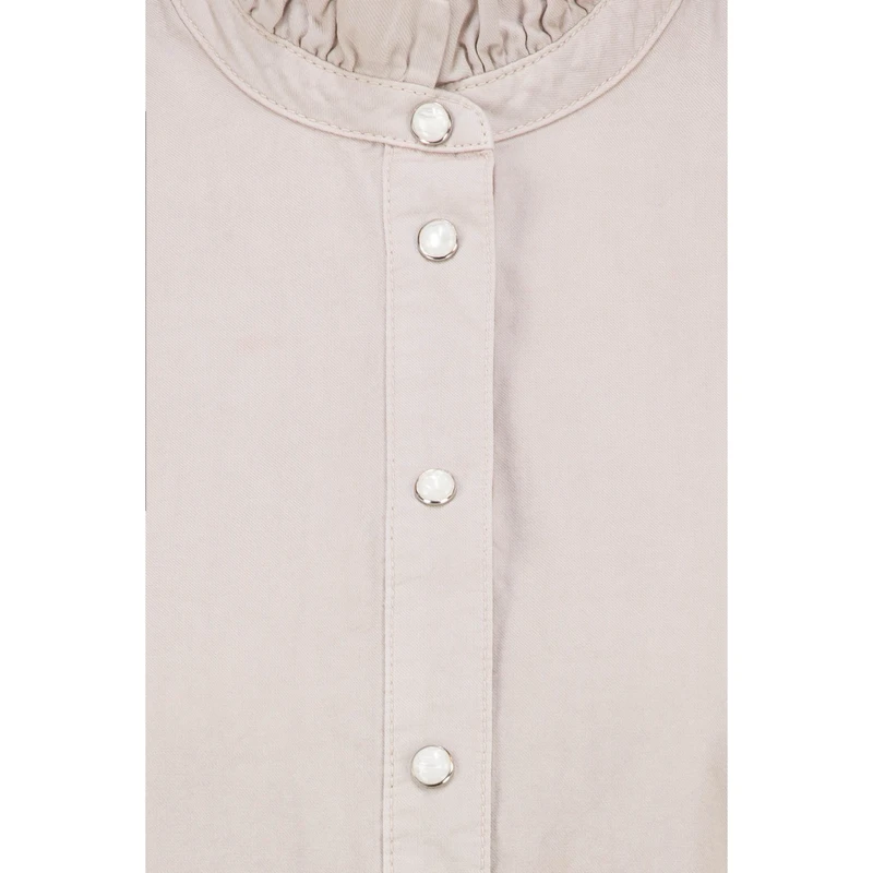 Dames Blouse EX23-14034 Expresso TAUPE