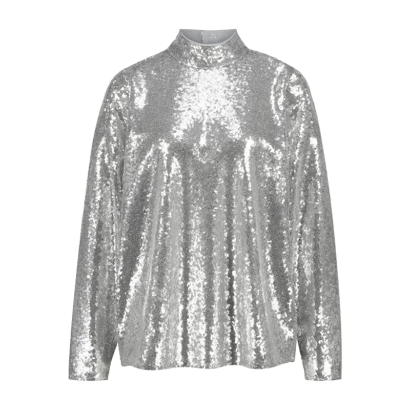 Dames Blouse EX23-14110 Expresso ZILVER