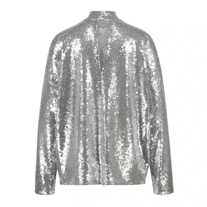 Dames Blouse EX23-14110 Expresso ZILVER