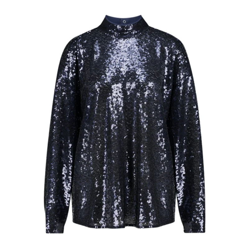 Dames Blouse EX23-14110 Expresso NAVY