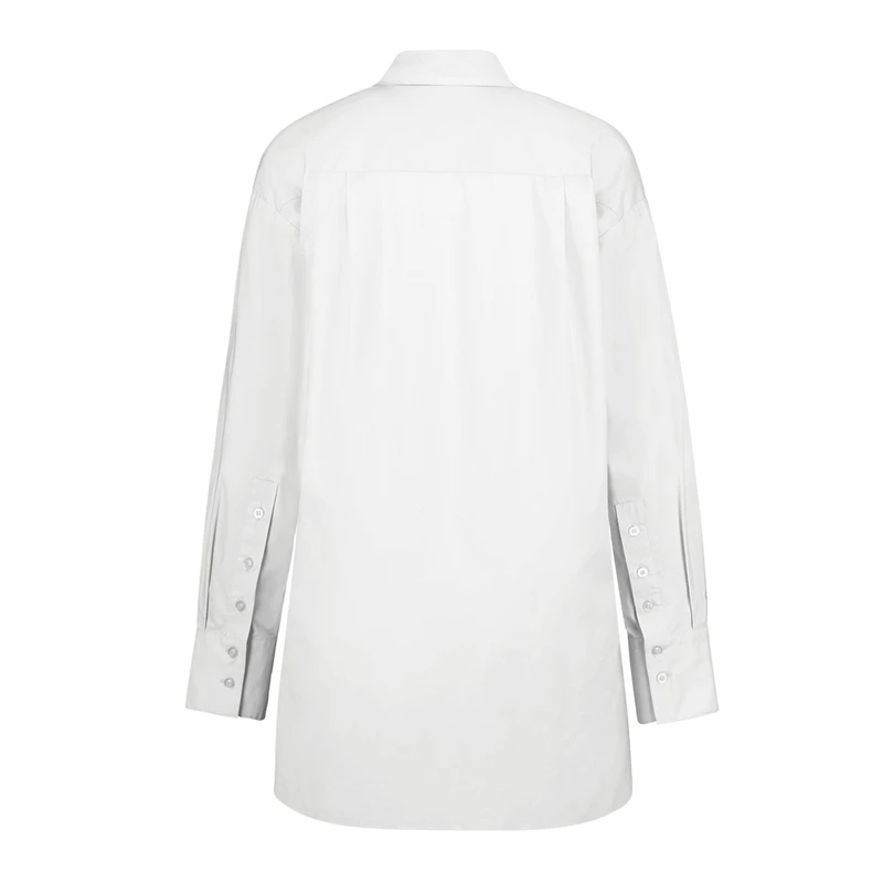 Dames Blouse EX24-14001 Expresso Wit
